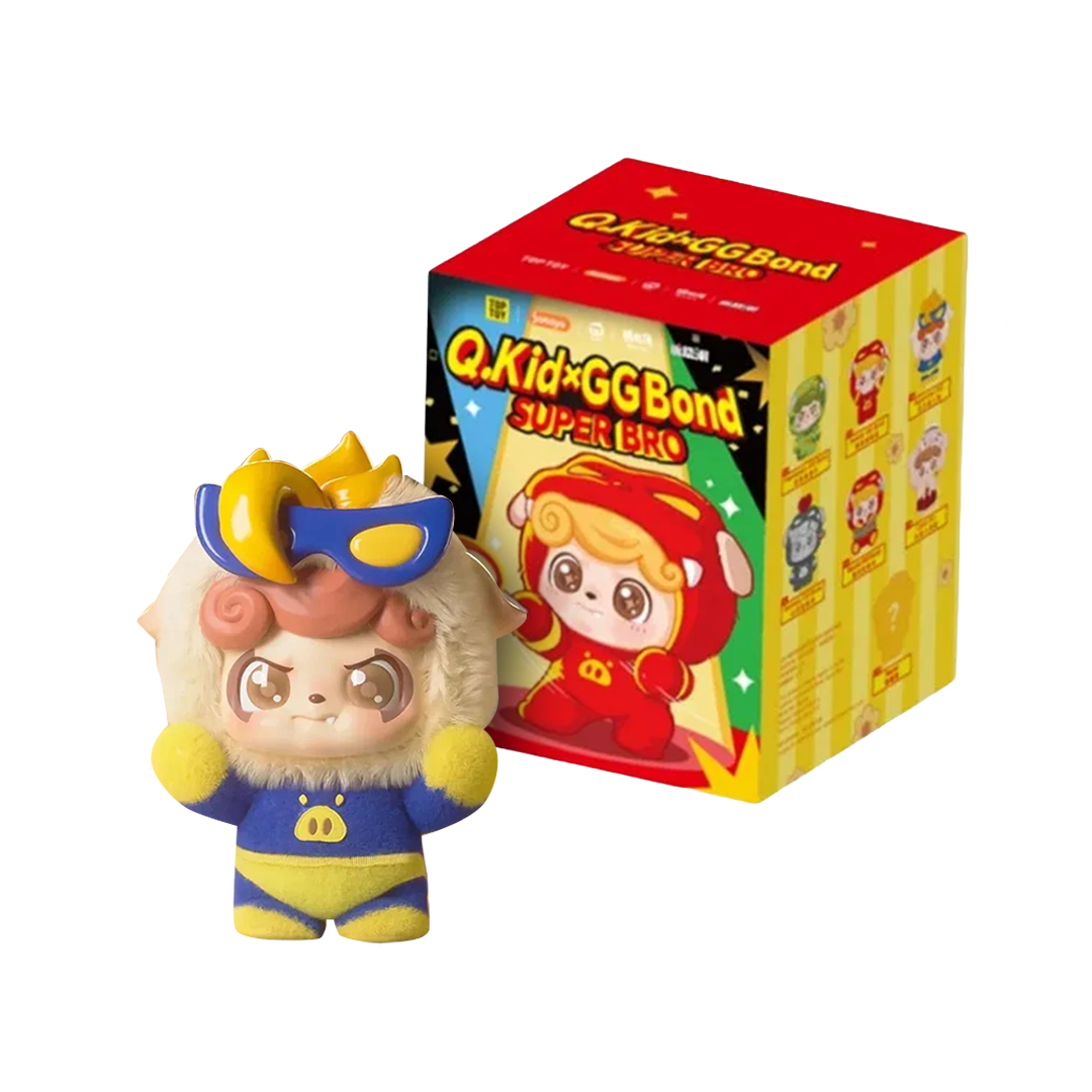 Q Kid X Gg Bond Super Bro Blind Box | BonusLink